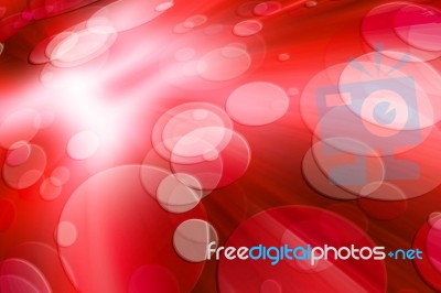 Red Abstract Background Stock Image