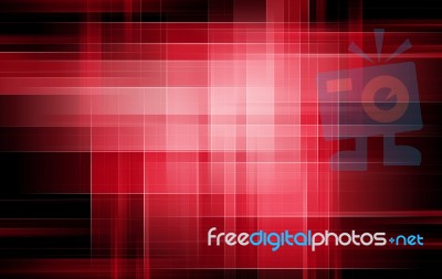 Red Abstract Background Stock Image