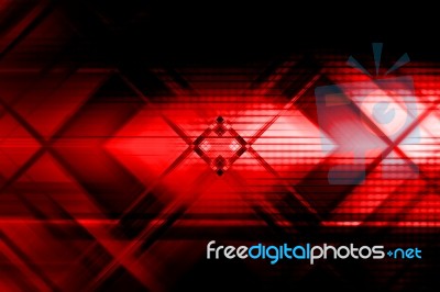 Red Abstract Background Stock Image