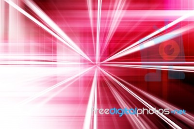 Red Abstract Background Stock Image