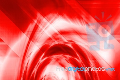 Red Abstract Background Stock Image