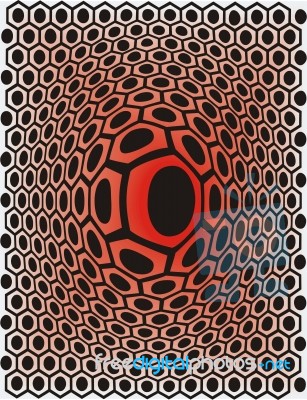 Red And Black Abstract Background Stock Image