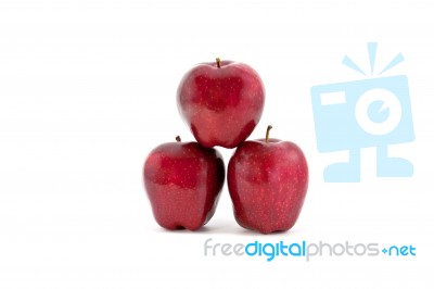 Red Apple Stock Photo