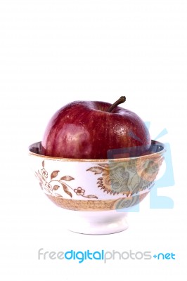 Red Apple Stock Photo