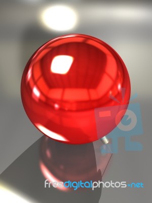 Red Ball Stock Image