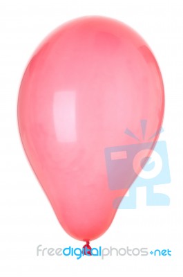 Red Balloon Stock Photo