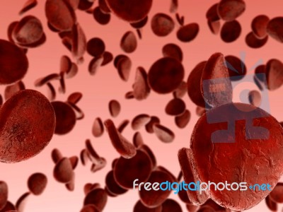 Red Blood Stock Image