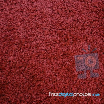 Red Carpet Texture Stock Photo