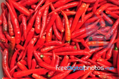 Red Chilli Stock Photo