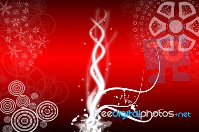 Red Color Background Stock Image