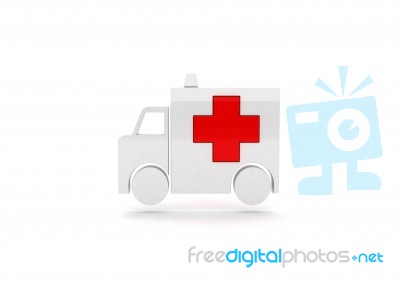 Red Cross Stock Photo