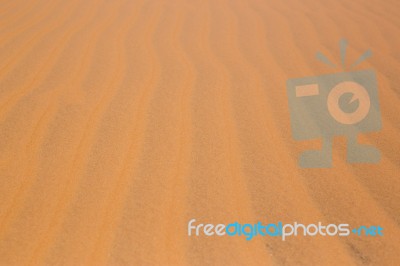 Red Desert Sand Dunes Texture Pattern Stock Photo