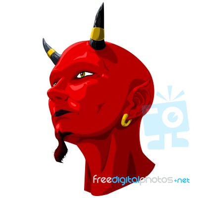 Red Devil Stock Image