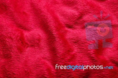 Red Fabric Carpet Background Chinese New Year And Valentine Day Stock Photo