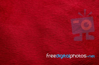 Red Fabric Carpet Background Chinese New Year And Valentine Day Stock Photo