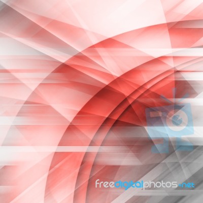 Red Futuristic Background Stock Image