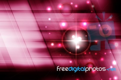 Red Futuristic Background Stock Image