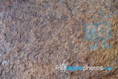 Red Granite Rock Background Texture Close Up Stock Photo