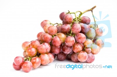 Red Grapes Stock Photo