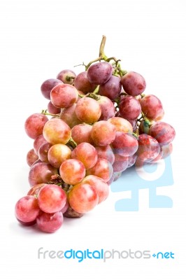 Red Grapes Stock Photo