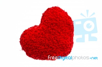 Red Heart Stock Photo