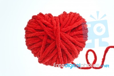 Red Heart Stock Photo