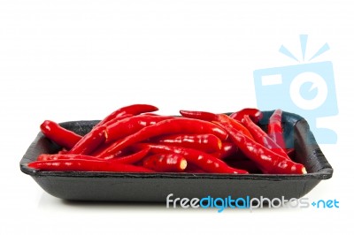 Red Hot Chili Pepper Stock Photo