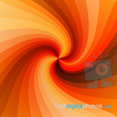 Red Hot Twist Abstract Background Stock Image