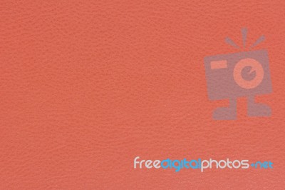 Red Leather Texture Background Stock Photo