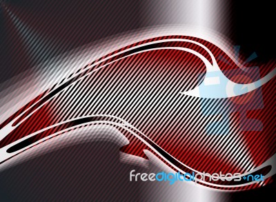 Red Line Abstract Background Stock Image