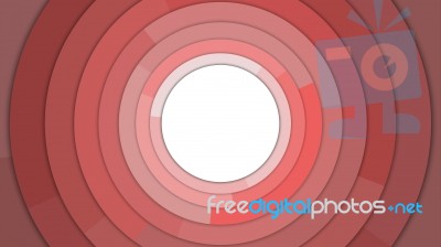 Red Modern Circles Copy Space Abstract Background Stock Image