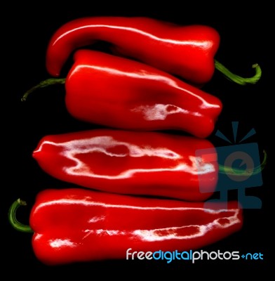 Red Paprika Stock Photo