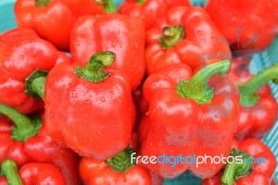 Red Paprika Stock Photo