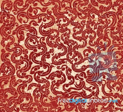 Red Pattern Stock Image