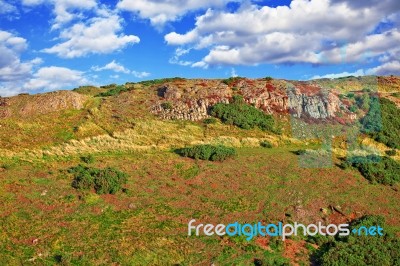 Red Rock Stock Photo