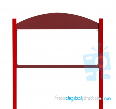 Red Sign Stock Photo