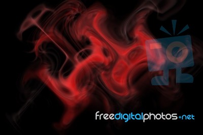 Red Smoke Background Stock Image