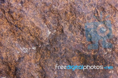 Red Stone Texture Stock Photo