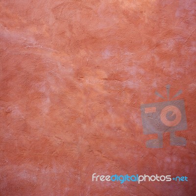 Red Wall Background Stock Photo