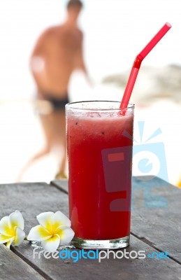 Refreshing Drink Stock Photo