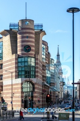 Regus Building 1 Poultry London Stock Photo