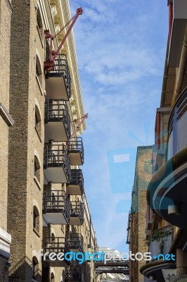 Renovated Butlers Wharf Building In London Stock Photo