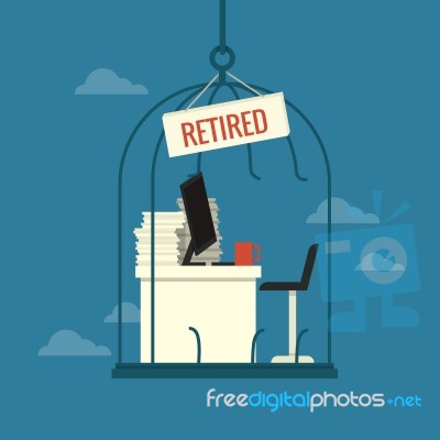 Retirement Stock Photo