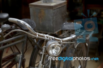 Retro Bikecycle Stock Photo