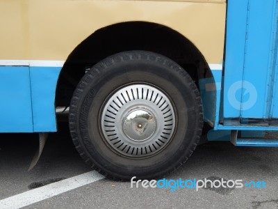 Retro Bus Antique Items And Elements Stock Photo