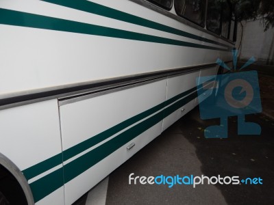 Retro Bus Antique Items And Elements  Stock Photo