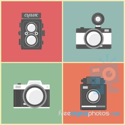 Retro Camera Stock Image