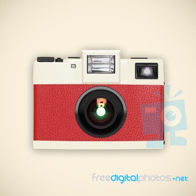 Retro Camera Stock Image