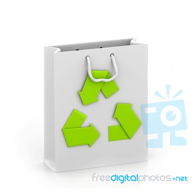 Reusable Shopping Bag Stock Image