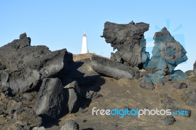 Reykjanes Peninsula Stock Photo